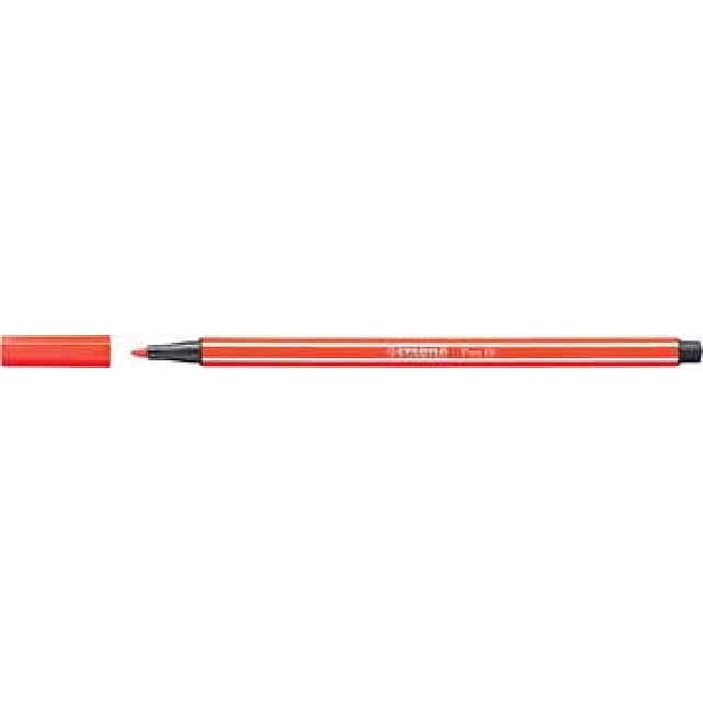 STABILO PEN 68 LICHT ROOD
