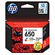 HP 650 original Ink cartridge CZ102AE 302 tri-colour standar