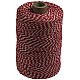 KATOENKOORD KLOS 200GR ROOD-W.