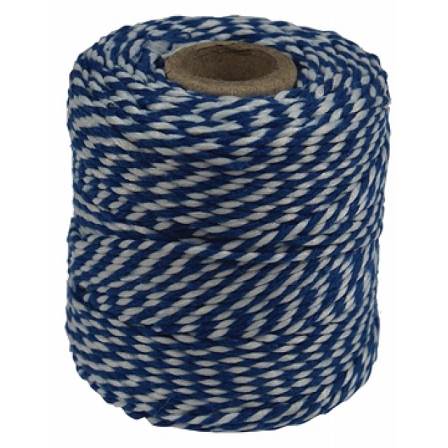 TOUWTJE BLAUW/WIT BOL 50GR