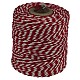 KATOENKOORD BOL 50GR ROOD-WIT