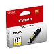 CANON CLI-551Y inktcartridge geel standard capacity 330 pagi