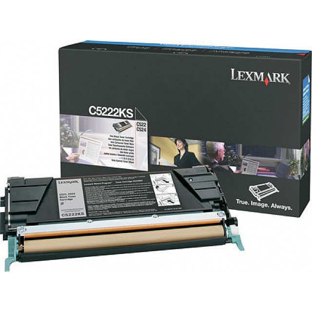 LEXMARK C522n, C524 tonercartridge zwart standard capacity 4