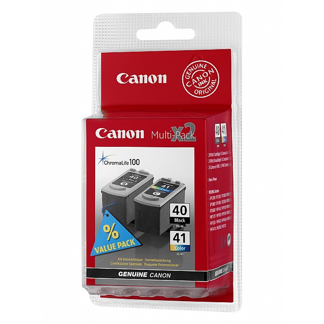 CANON PG-40 / CL-41 inktcartridge zwart en kleur standard ca