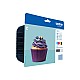 BROTHER LC-123 inktcartridge zwart en drie kleuren standard