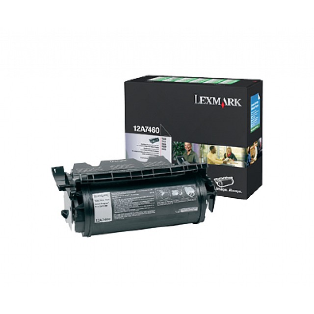 LEXMARK T63X tonercartridge zwart standard capacity 5.000 pa