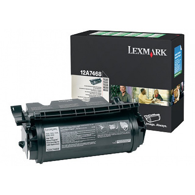 LEXMARK T63X tonercartridge zwart standard capacity 21.000 p
