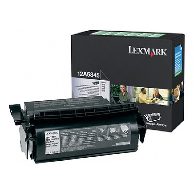 LEXMARK T61X tonercartridge zwart high capacity 25.000 pagin