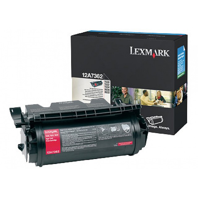 LEXMARK T63X tonercartridge zwart high capacity 21.000 pagin