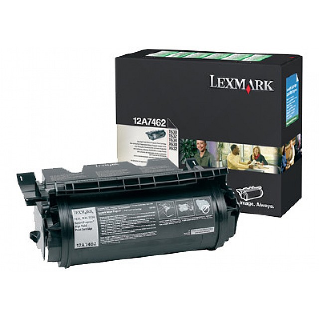 LEXMARK T63X tonercartridge zwart high capacity 21.000 pagin