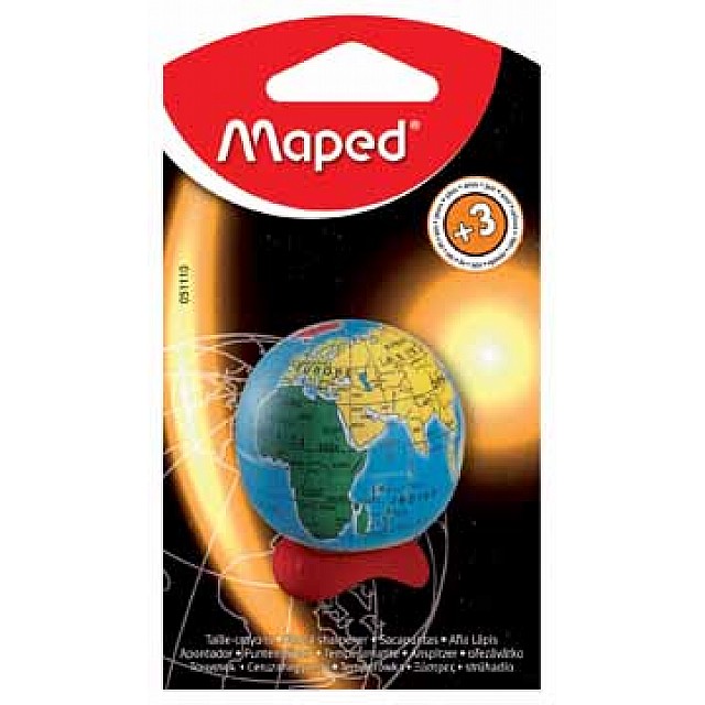 SLIJPER GLOBE MAPED BLS 1X