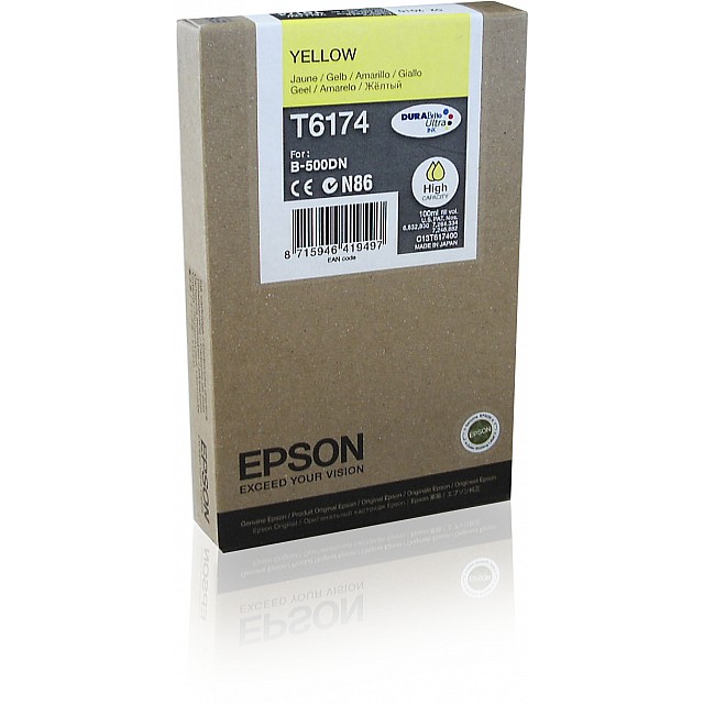 EPSON T6174 inktcartridge geel high capacity 100ml 1-pack
