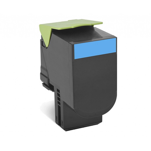LEXMARK 702HC tonercartridge cyaan high capacity 3.000 pagin