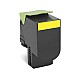 LEXMARK 802SY tonercartridge geel standard capacity 2.000 pa