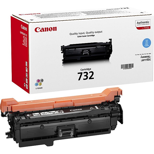 CANON 732-C tonercartridge cyaan standard capacity 6.400 pag