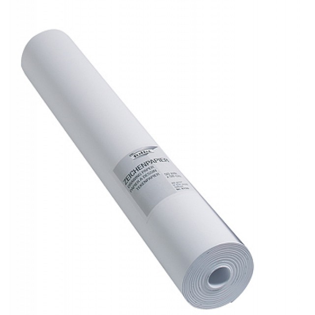 RL TEKENPAPIER 80G 50CMX50M WT