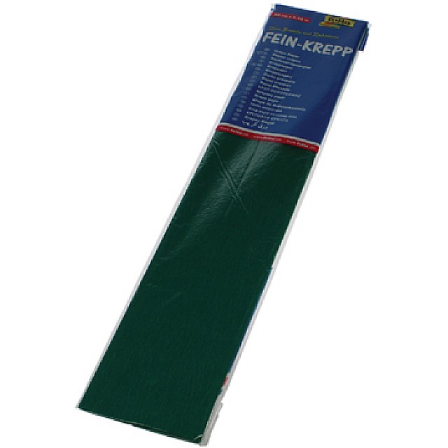 CREPE PAPIER 50CMX2,5M MOSGRN