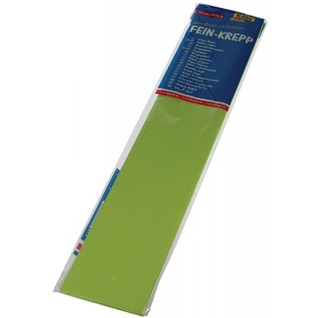 CREPE PAPIER 50CMX2,5M L GROEN