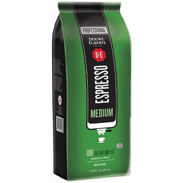 DOUWE EGBERTS ESPRESSO COFFEE M ROAST 1KG