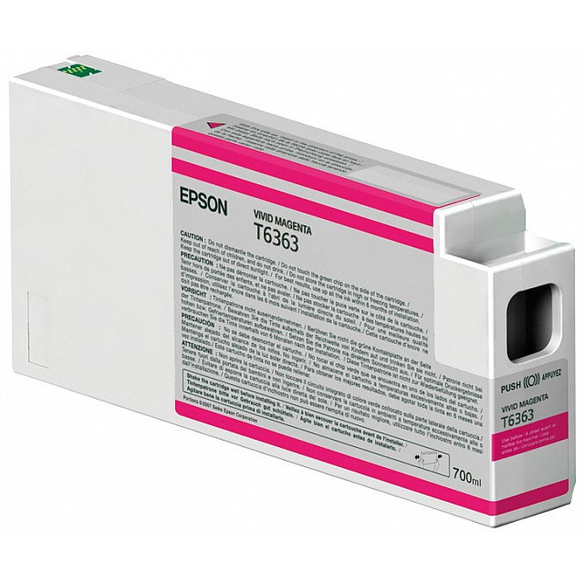 EPSON T6363 inktcartridge vivid magenta standard capacity 70