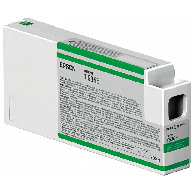 EPSON T636B inktcartridge groen standard capacity 700ml 1-pa