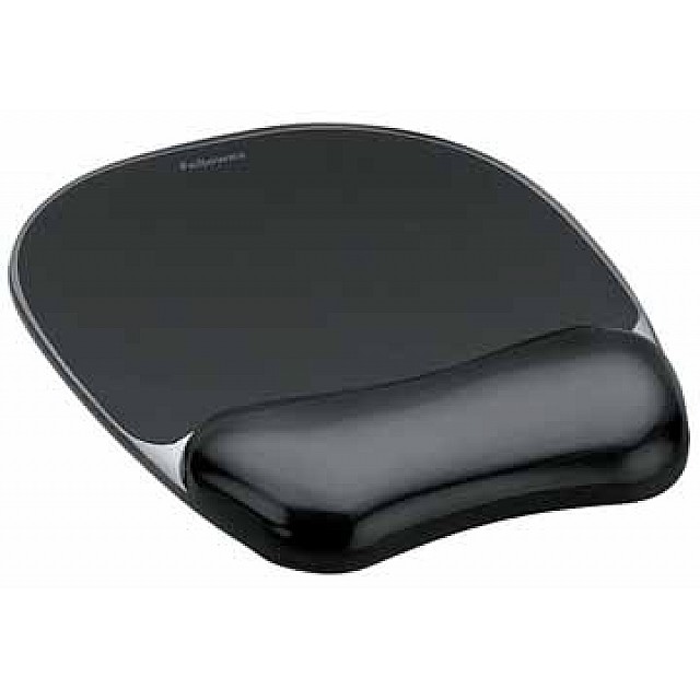 FELLOWES MUISMAT/POLSSTEUN GEL ZWART