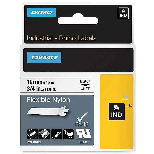 TAPE WIT 19MMX3,5M FLEX NYLON