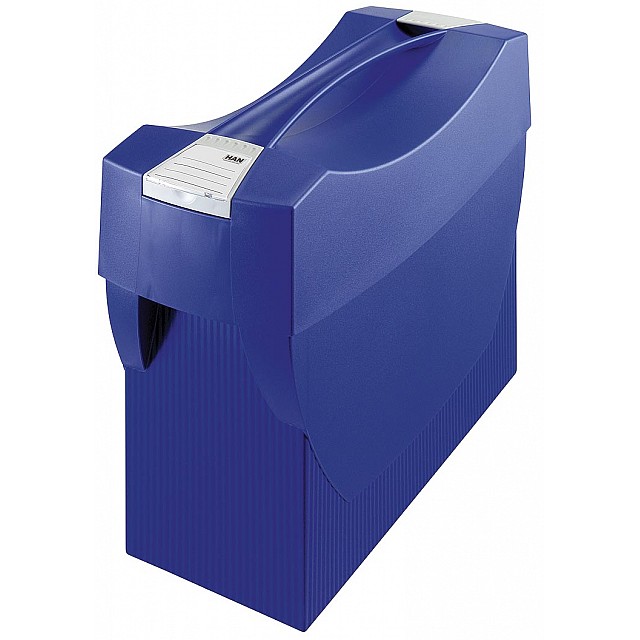 HAN BL/GRIJS HANGMAPBOX+DEKSEL