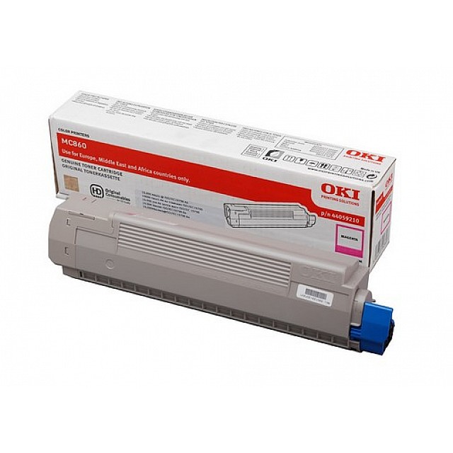 OKI MC860 tonercartridge magenta standard capacity 10.000 pa
