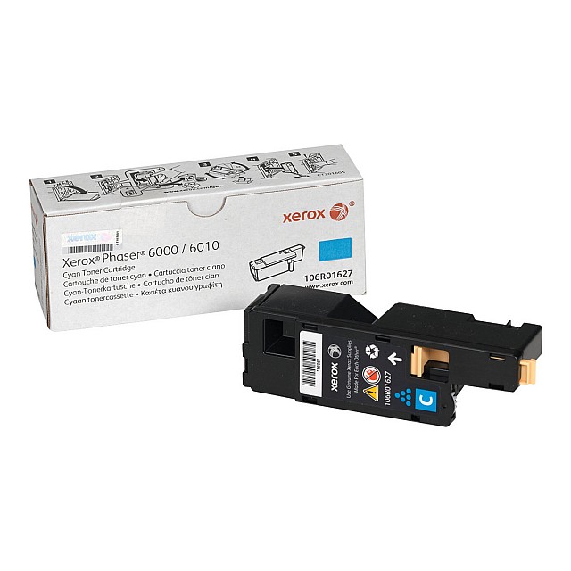 XEROX Phaser 6000, 6010, 6015 tonercartridge cyaan standard