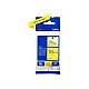 BROTHER P-Touch TZE-S641 black on yellow 18mm extra gluey