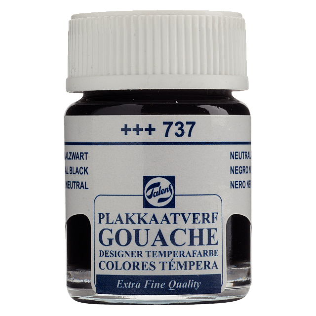 TAL PLAKKAAT VERF 16CC NEUTRAALZWART