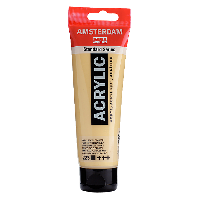 TAL ACRYL AMSTERDAM 120ML NAPELSGEEL DONKER