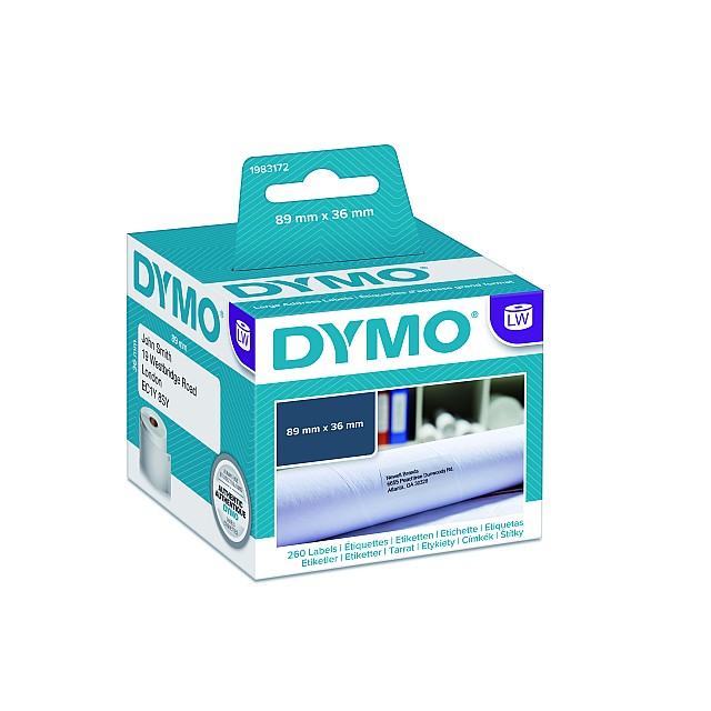 DYMO ETIKET 89X36MM 260X