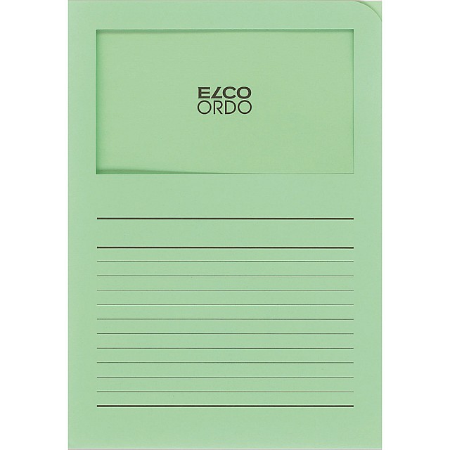 ELCO L-MAP+VENSTER GROEN bedrukt