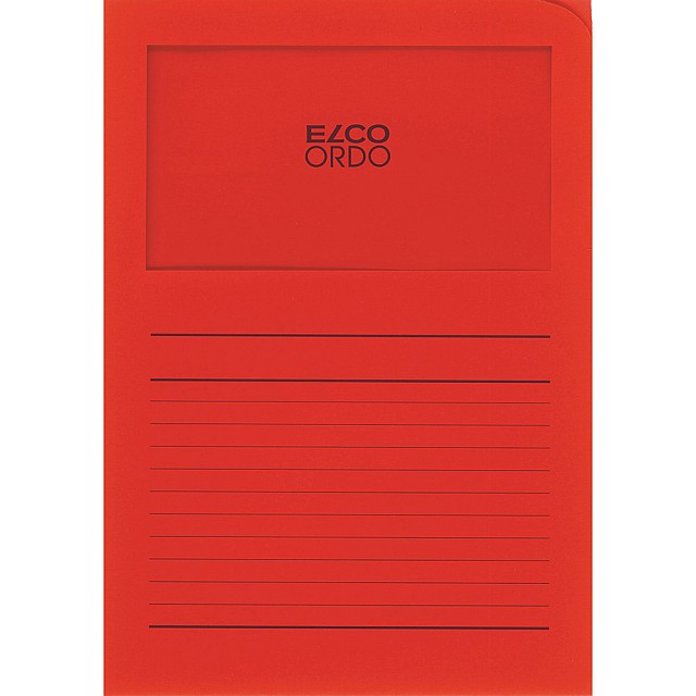 ELCO L-MAP+VENSTER INTENS ROOD bedrukt