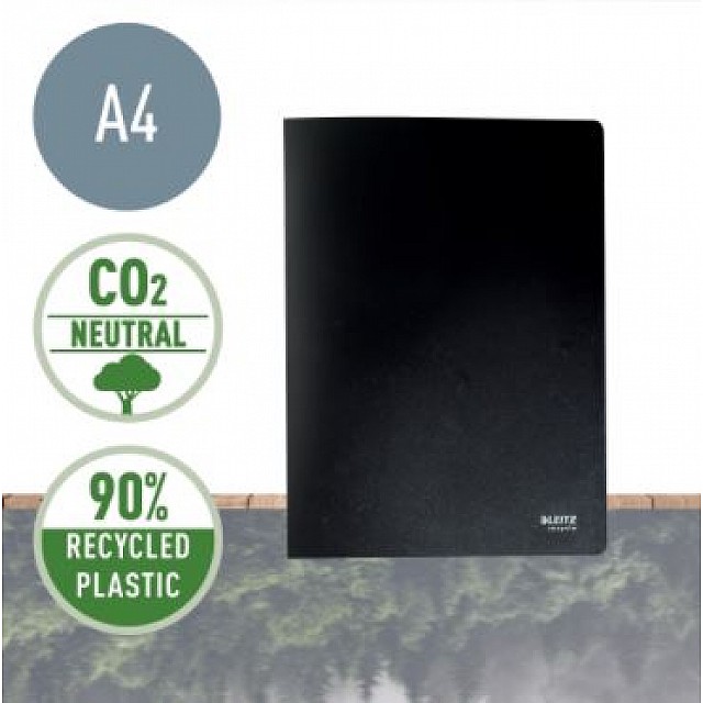LEITZ SHOWALBUM recycled A4 PP 40zichten ZWA