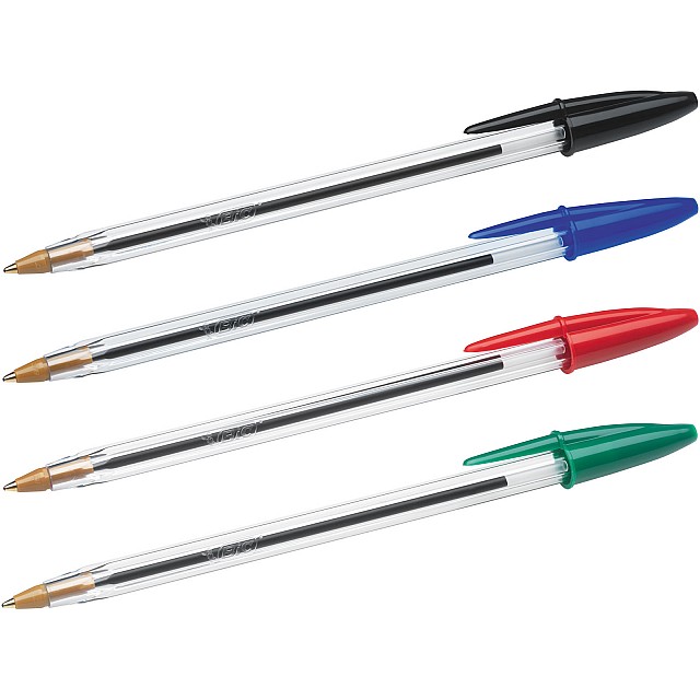 BIC BALPEN ASS CRISTAL M BLS 5