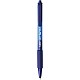 BIC SOFT CLIC BALPEN 12ST BLAUW