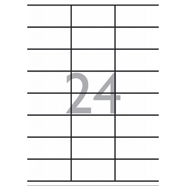 DECADRY ETIKET 70x35 MM 24/vel