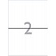 DECADRY ETIKET 210x148.5mm 2/vel 100VEL