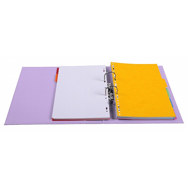 EXAC ORDNER PVC A7 RUG 75 PASTEL LILA
