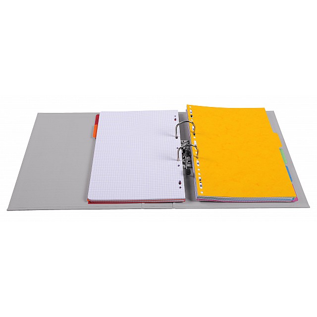 EXAC ORDNER PVC A7 RUG 75 GRIJS