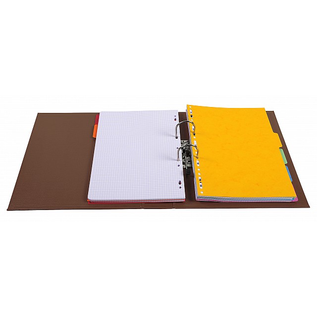 EXAC ORDNER PVC A7 RUG 75 BRUIN