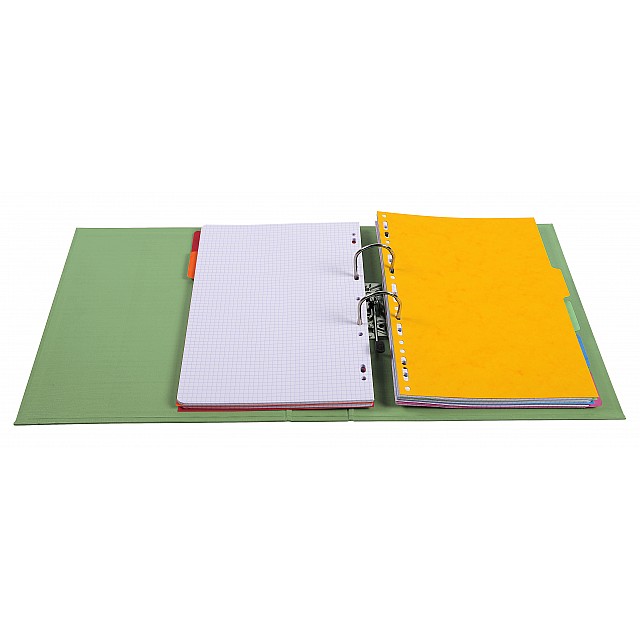 EXAC ORDNER PVC A7 RUG 75 ANIJS GROEN