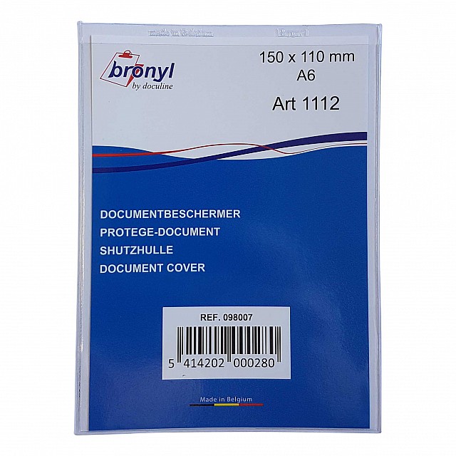 BRONYL U-TAS A6 BESCHERMHOES 150X110MM