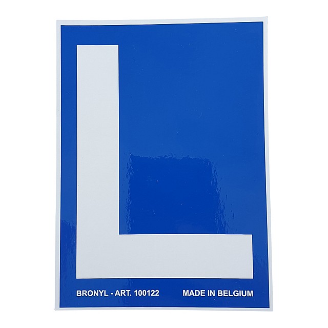 BRONYL L RIJBEWIJS ELECTROSTATISCHE STIKKER