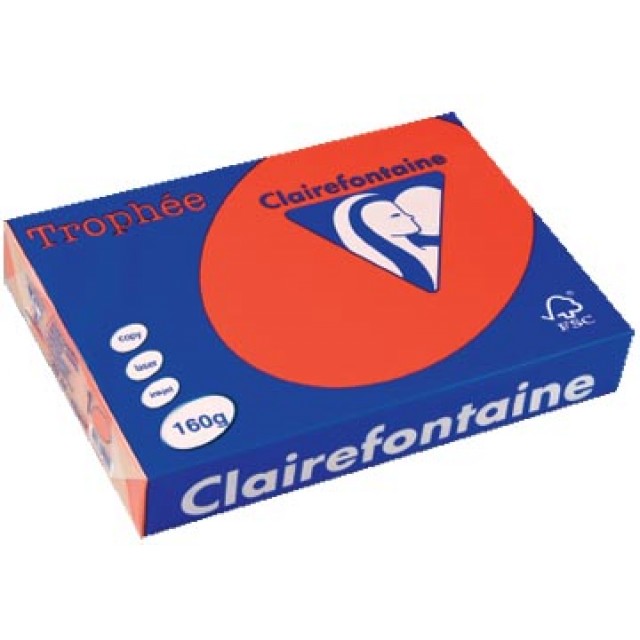TROPHEE A4 160G FUCHSIA 250V