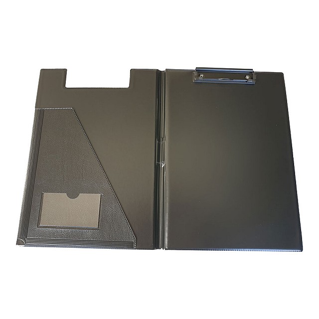 BRONYL SCHRIJFMAP A4 + KLEP ZWART