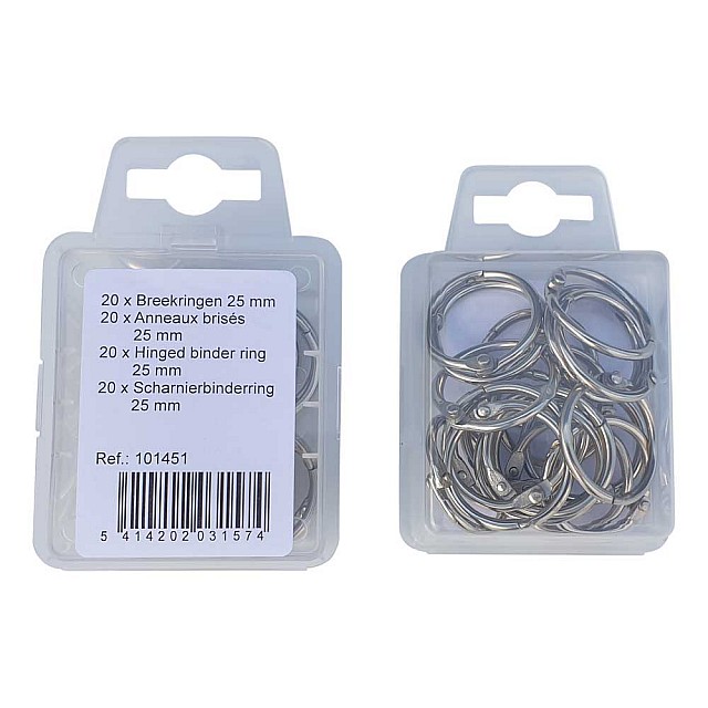 BRONYL BREEKRINGEN 25MM PER 20ST